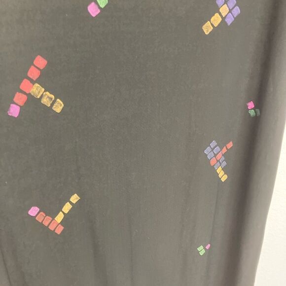 JG’s Mad Lab maxi dress w/ bright geometric artistic accents runs big💐 - Picture 5 of 12